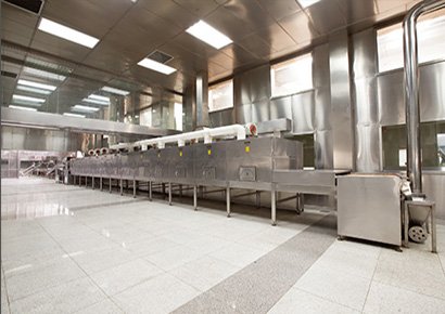 MICROWAVE STERILIZATION PRODUCTION LINE